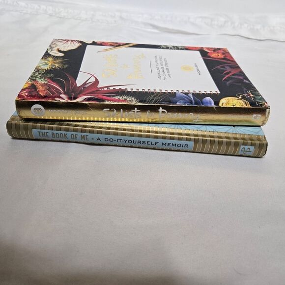 NEW The Book Of Me and 52‎ Lists For Bravery self help journaling books DIY - Picture 13 of 13
